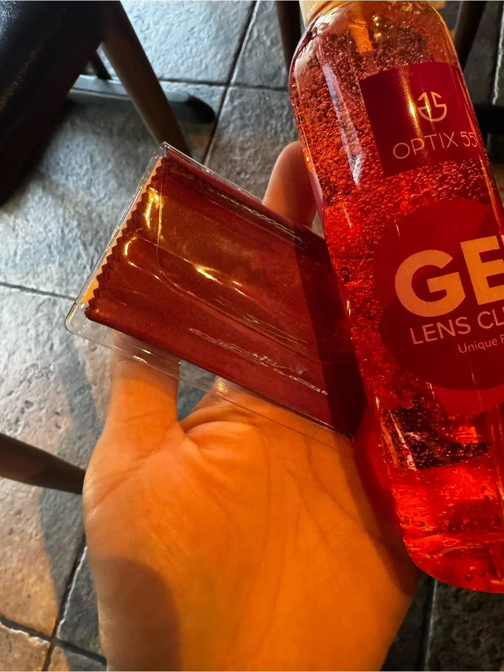 Optix 55 Gel Lens Cleaner 8oz